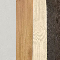 A collection of textured surfaces showcasing natural wood finishes and sleek colors, ideal for enhancing interior design and furnishing choices. Perfect for modern, stylish environments.