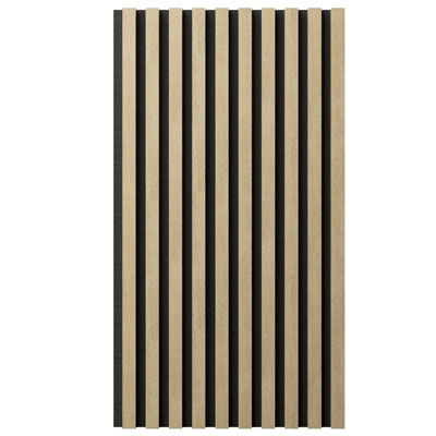 Stylish vertical wall accents featuring a modern design with alternating wood tones, perfect for adding texture and depth to any interior space. Ideal for enhancing contemporary decor with a sleek and sophisticated look.